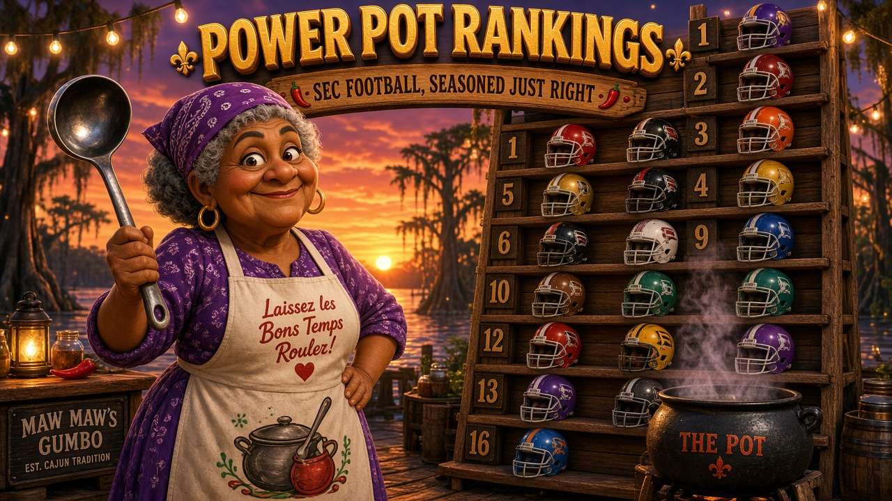 T-Rohn’s Week 7 SEC Power Rankings — There, I Fixed It!
