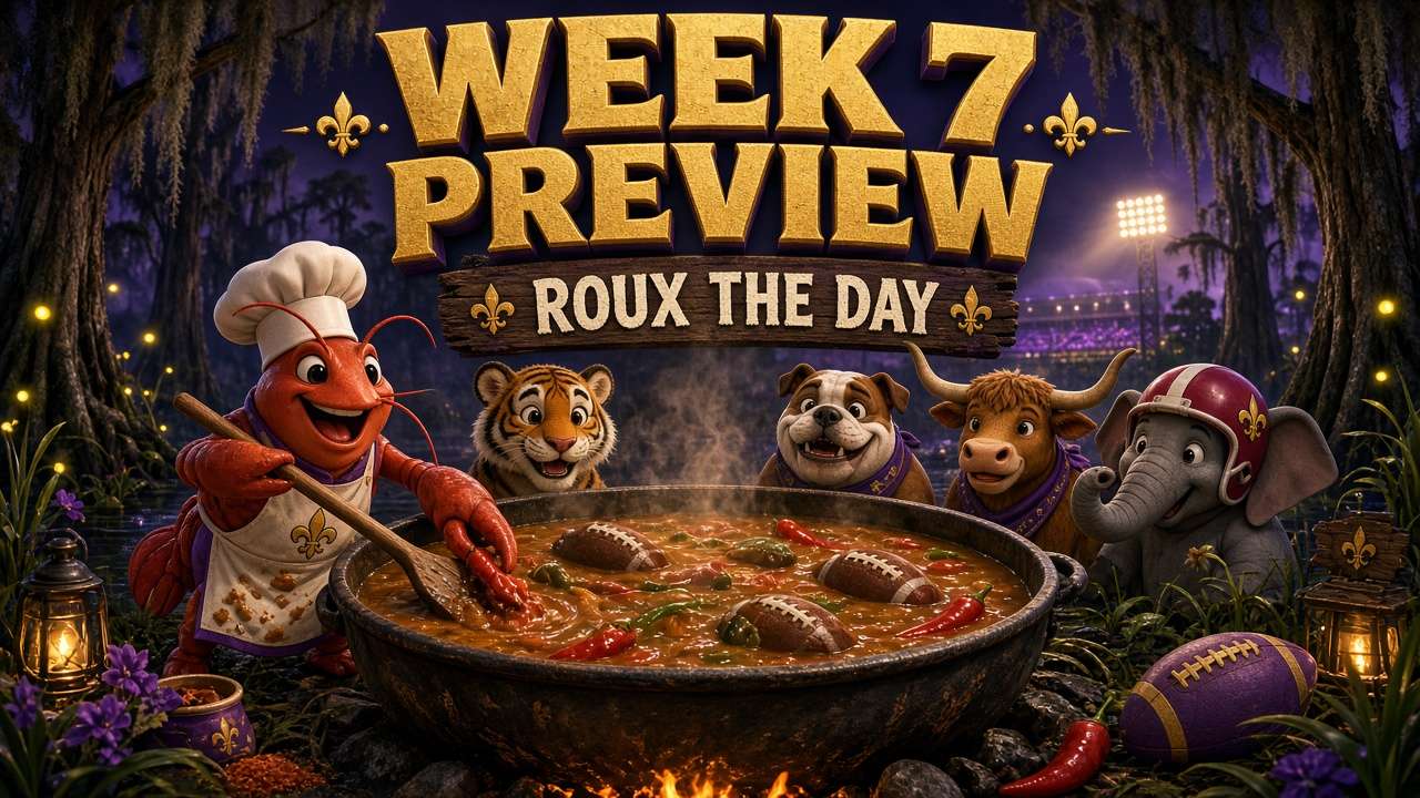 Roux the Day: Gridiron Gumbo’s SEC Week 7 Preview