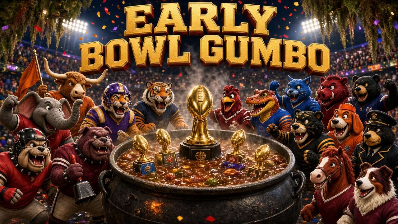 Early Bowl Gumbo: Where Every SEC Team Is Headed (If the Roux Don’t Burn)