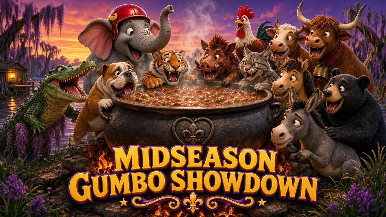 Midseason Gumbo Showdown: Grading All 16 SEC Teams at the Halfway Pot