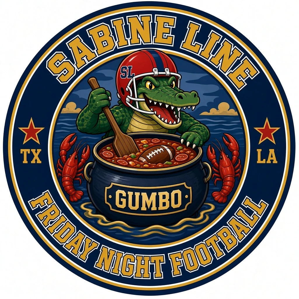 Sabine Line Gumbo badge