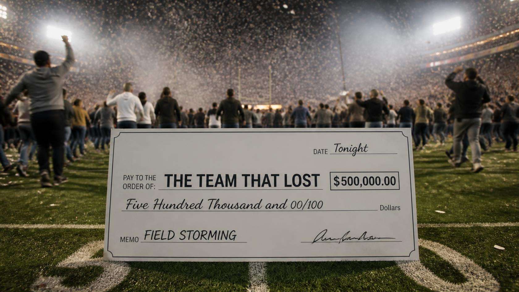 Half a Million Dollars of Joy: Tennessee’s Field-Storm Bill Lands in Tuscaloosa’s Mailbox